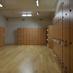 Cloakroom, National Portrait Gallery, London, 2011